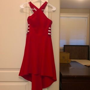 Red prom dress